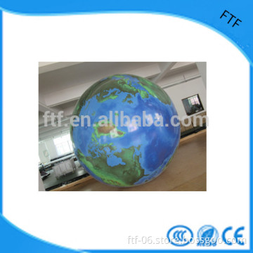 High quality fine design Inflatable Advertising Ballon, Customize Planets Inflatable Earth Helium Balloon FTF factory whoesale